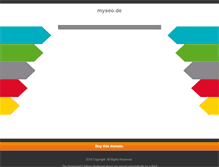 Tablet Screenshot of myseo.de